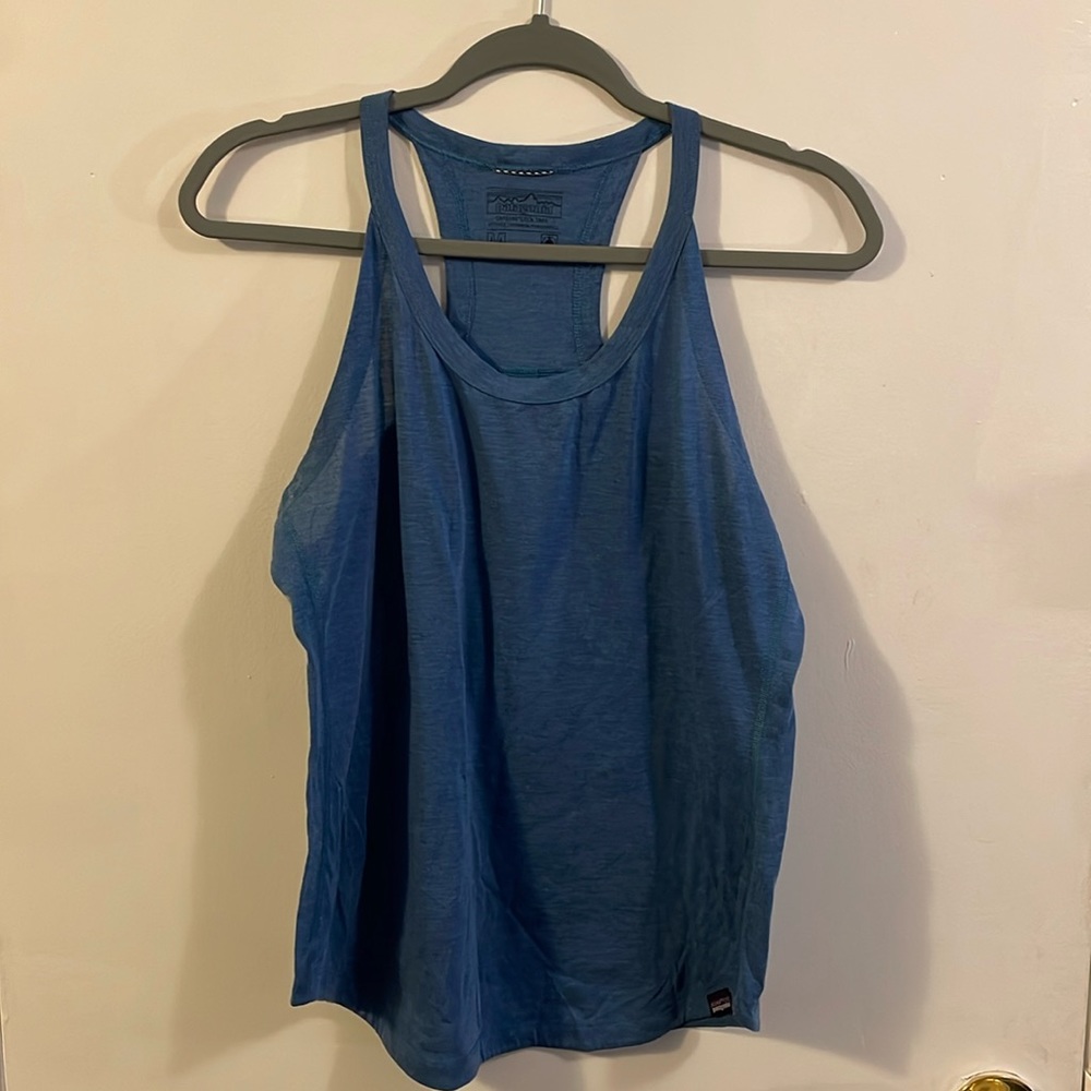 Patagonia Capilene Cool Trail Tank Top - blue